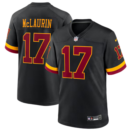 Men Washington Commanders #17 McLaurin black Nike NFL 2026 Alternate Game Jersey 0417001->washington commanders->NFL Jersey